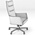 Elegant Koleksiyon Anitta Office Armchair 3D model small image 5