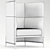 Nichetto Studio Algon High Back Chair: Sleek Design for Ultimate Comfort 3D model small image 4