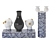 Moooi Delft Blue Vases: Exquisite Ceramic Elegance 3D model small image 2