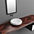 Elegant TARSIA Washbasin 3D model small image 3