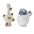 Moooi Delft Blue Vases: Timeless Elegance 3D model small image 2