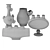 Moooi Delft Blue Vases: Timeless Elegance 3D model small image 5