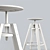 Elegant Dalfred Stool for Modern Spaces 3D model small image 5