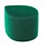 Ginger Bliss Fabric Ottoman 3D model small image 3