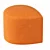 Ginger Bliss Fabric Ottoman 3D model small image 4