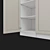 Sleek and Spacious Pax Wardrobe 3D model small image 3