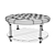 Berlin Round Ottoman: Stylish and Functional 3D model small image 6