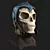  Skull Rider Helmet 3D model small image 1