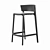 Sleek Africa Bar Stool 3D model small image 5