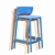 Sleek Africa Bar Stool 3D model small image 7