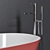 Luxurious Carlo Colombo Designed BAIA Bathtub 3D model small image 4