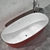 Luxurious Carlo Colombo Designed BAIA Bathtub 3D model small image 13