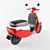 Revolutionary Trike Electric Scooter 3D model small image 3