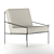 Minimalist Comfort: Min Armchair 3D model small image 1