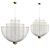 Elegant Meshmatics Chandelier Duo 3D model small image 2