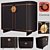 Elegant Sable Cabinet from Beth Webb Collection 3D model small image 1