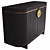 Elegant Sable Cabinet from Beth Webb Collection 3D model small image 2