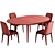 Versatile Folding Dining Table 3D model small image 10