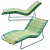 Telar Chaise Longue: Sleek and Stylish Seating 3D model small image 1