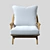 Richard Armchair: Modern Comfort by AM.PM 3D model small image 2