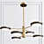 Elegant Drammen Pendant Light 3D model small image 3