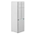 Samsung RB7000 RB41R7847SR Fridge: Sleek Design, Spacious Interiors 3D model small image 5