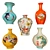 Chinese Style Vase: Authentic Design 3D model small image 1