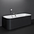 Luxurious Duravit HAPPY D.2 PLUS Bathtub 3D model small image 1