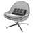 Boconcept Veneto - Modern Luxury Chair 3D model small image 4