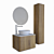 STWORKI Nottwil 60 - Stylish and Compact Bathroom Vanity 3D model small image 1