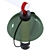 Moun: Modern Outdoor Lantern 3D model small image 3