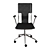 Elegant and Compact Locke Desk Chair 3D model small image 2