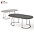 Modern Airy Large Table 3D model small image 1