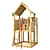 Ultimate Jungle Gym with Fireman's Pole 3D model small image 1