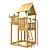 Ultimate Jungle Gym with Fireman's Pole 3D model small image 2