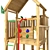 Ultimate Jungle Gym with Fireman's Pole 3D model small image 3