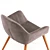 Velvet Armchair: Christie/H.La Forma 3D model small image 4