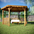 Versatile Pavilion with Customizable Wood Texture | Jardipolys 3D model small image 9