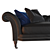 Ralph Lauren Brook Street Sofa 3D model small image 2