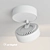 Adjustable Surface Mount Ceiling Lamp 3D model small image 4