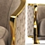 Luxury Italian Armchair: Rugiano Nella Vetrina 3D model small image 3