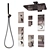 Treemme RAN Mixer Set (Set 3) - Ultimate Shower Experience! 3D model small image 1