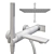 Elegance in the Bathroom: Treemme RAN Shower Set 3D model small image 3