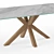 Elegant Argo Marble Table: High-Quality, Customizable. 3D model small image 2