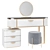 Elegant Max 2012 Dressing Table 3D model small image 3