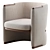 Opus Armchair: Elegance Redefined 3D model small image 1