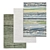 Premium Set of 3 High-Quality Carpets 3D model small image 1