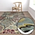 Luxury Carpet Set | High-Quality Textures 3D model small image 5