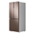 Premium Samsung RF5500 RF50K5961DP Refrigerator 3D model small image 2