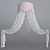 Elegant Lace Canopy 3D model small image 2